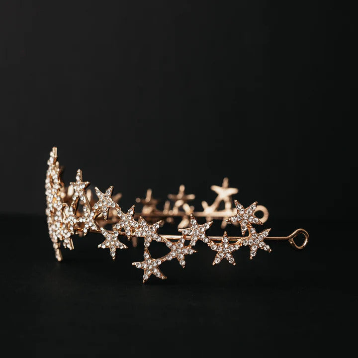 "Stardust" Golden Crown