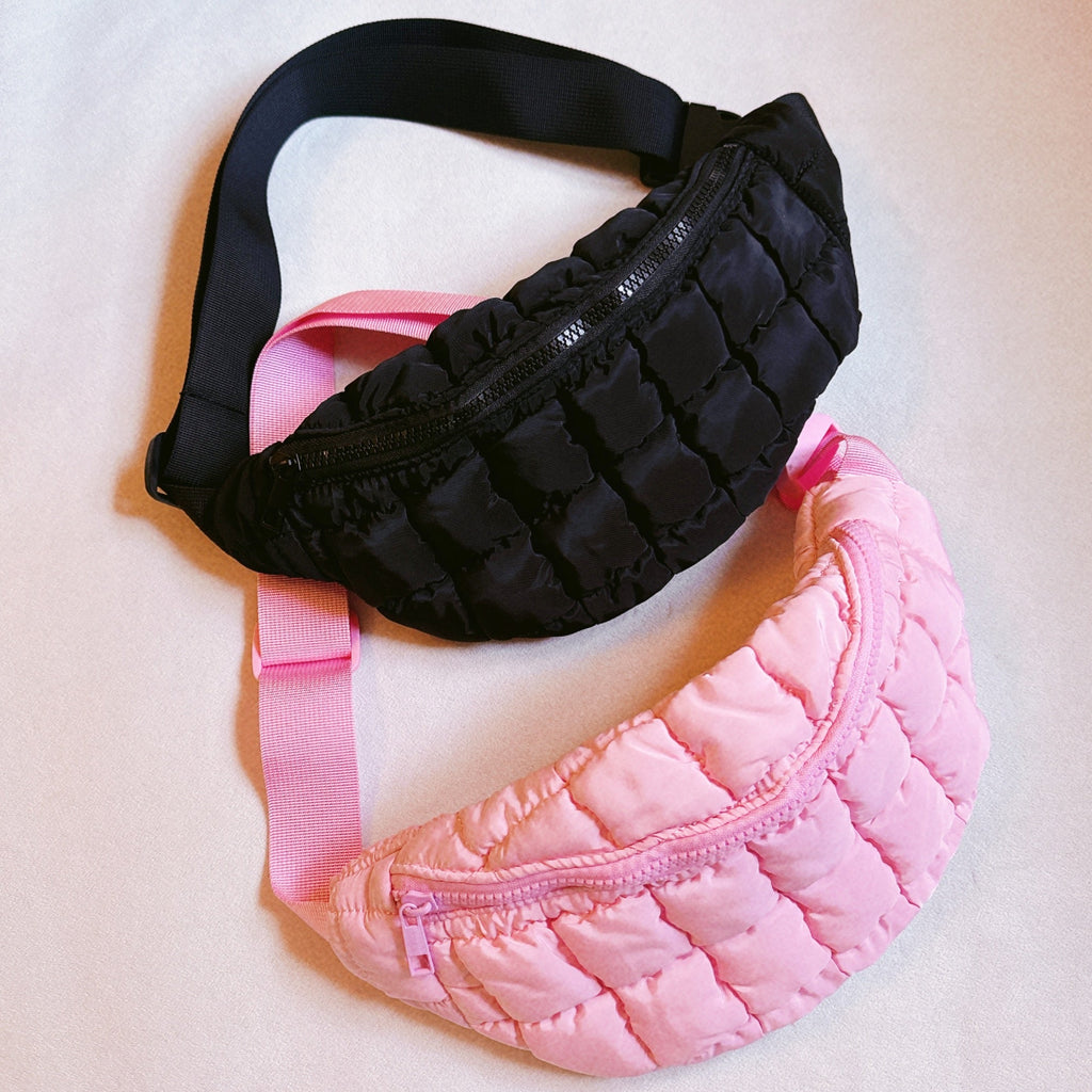 Perfect Puffy Banana Shape Sling Bag-0