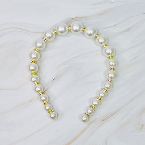 My Lovely Janice Pearl Headband-2