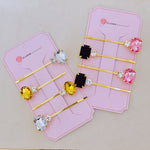 Glam Jewels Bobby Pin Set Of 4-0
