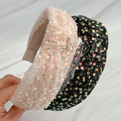 Shimmer Lover Knot Headband-1 width=100 