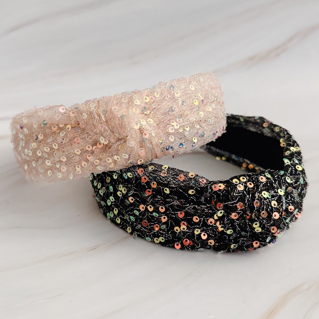 Shimmer Lover Knot Headband-0
