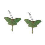 "Susie" Moth Earrings