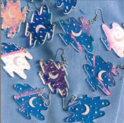 Starry Sky Earrings width=100 