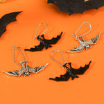 Retro Bat Pendant Earrings