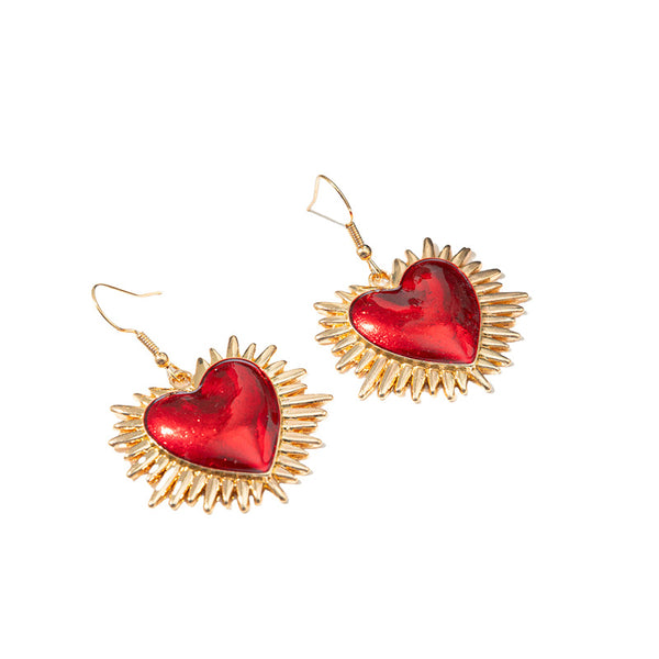 Shadow Heart Earrings
