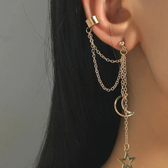 "Calyphene" Bat Drop Earrings