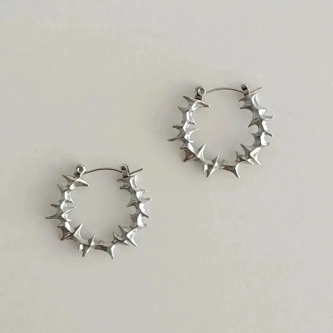 "Calyphene" Bat Drop Earrings