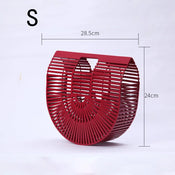 "Bambelina" Bamboo Beach Bag width=100 