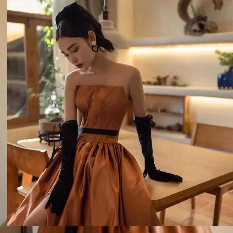 "Hepburn" Long French Gloves