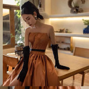 "Hepburn" Long French Gloves width=100 