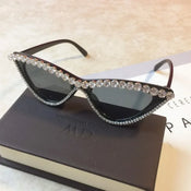 "Aurivale" Cat Eye Sunglasses width=100 