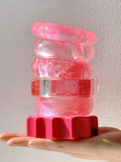 "Lucinelle" Resin Bracelet width=100 