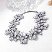 "Clarion" Rhinestone Collar Necklace width=100 