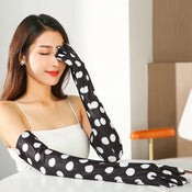 "Doloria" Polka Dot Gloves width=100 
