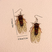 "Entomara" Insect Party Earrings width=100 