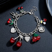 "Andryssa" Cherry Bracelet width=100 