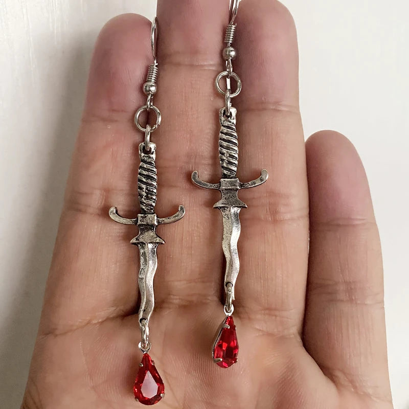 "Sekharith" Dagger Earrings