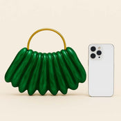 "Marbelle" Wave Shell Clutch width=100 