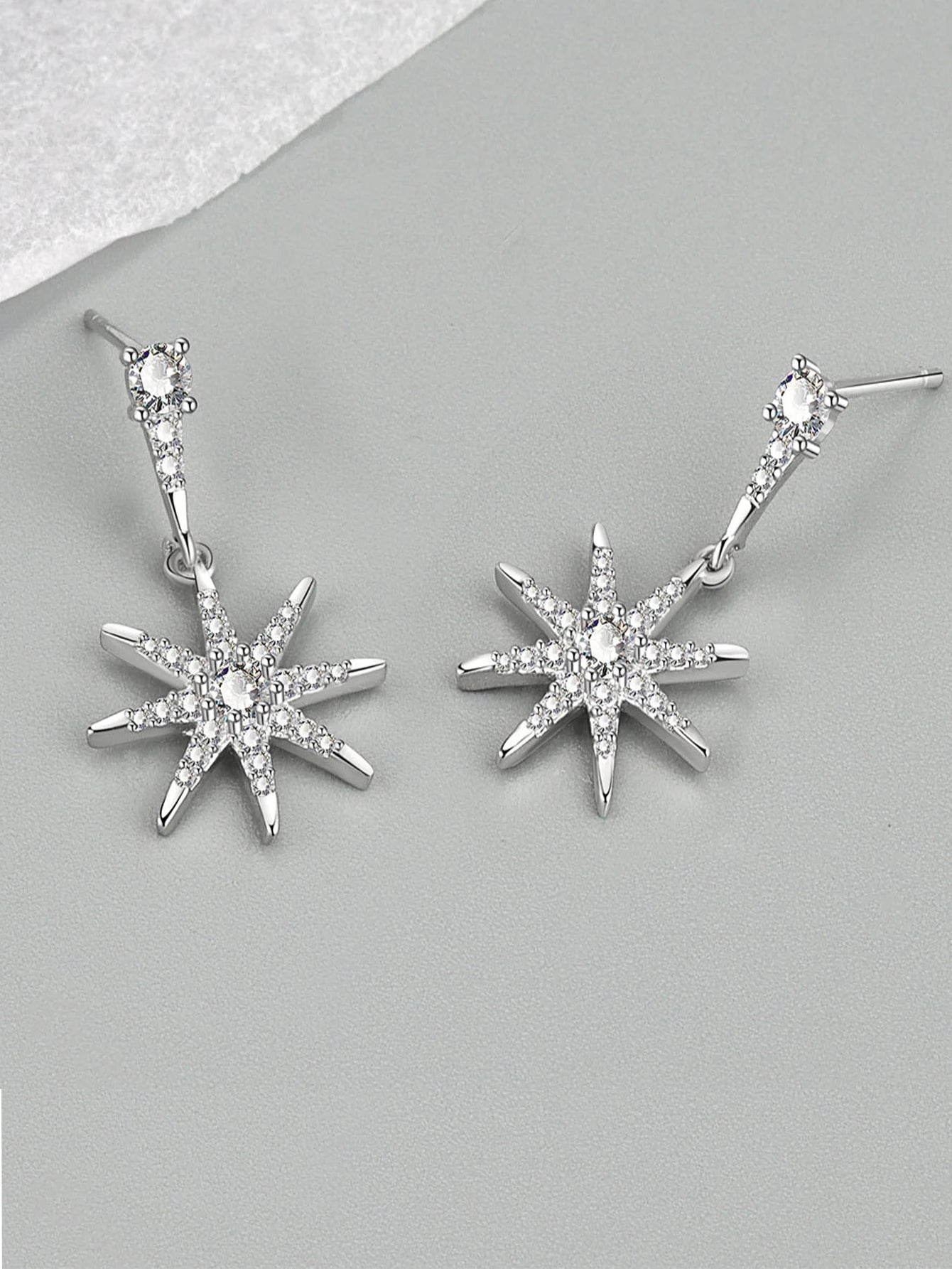 "Antheline" Star Earrings