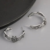 "Roslenne" Dazzling Bat Earrings width=100 