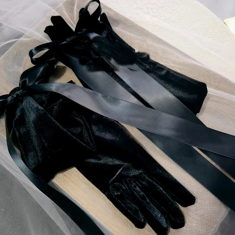 "Hepburn" Long French Gloves