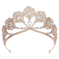 "Marcelline" Rhinestone Tiara