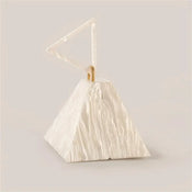 "Triangia" Pyramid Acrylic Clutch width=100 
