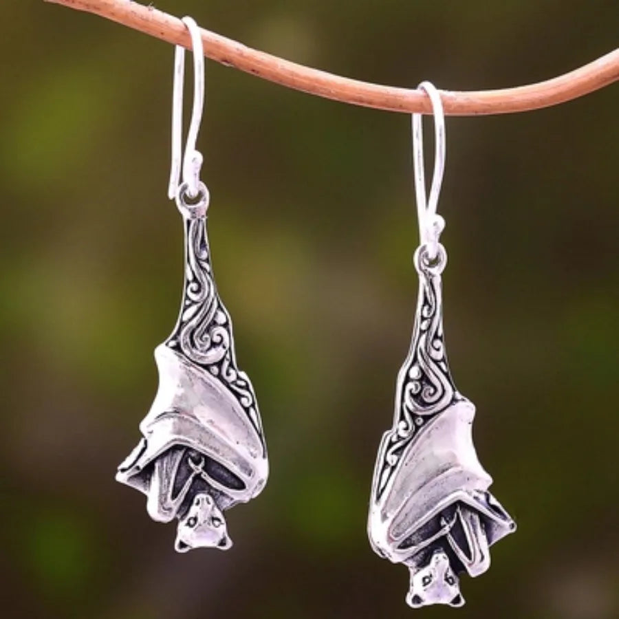"Gwendira" Bat Earrings