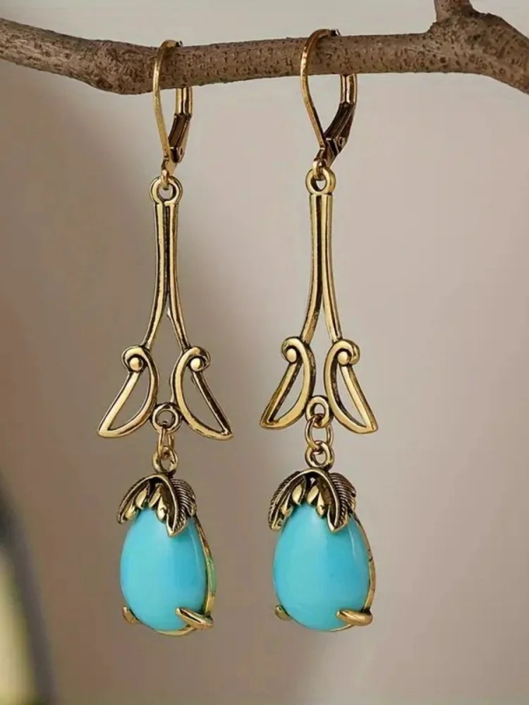 "Thalavira" Drop Earrings
