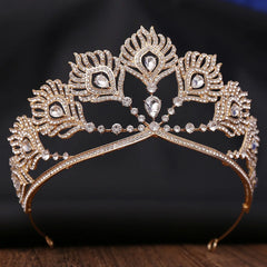 "Marcelline" Rhinestone Tiara