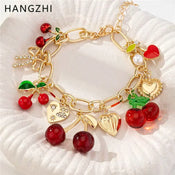 "Andryssa" Cherry Bracelet width=100 