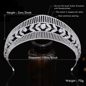 "Elinette" Diana Crown Tiara width=100 