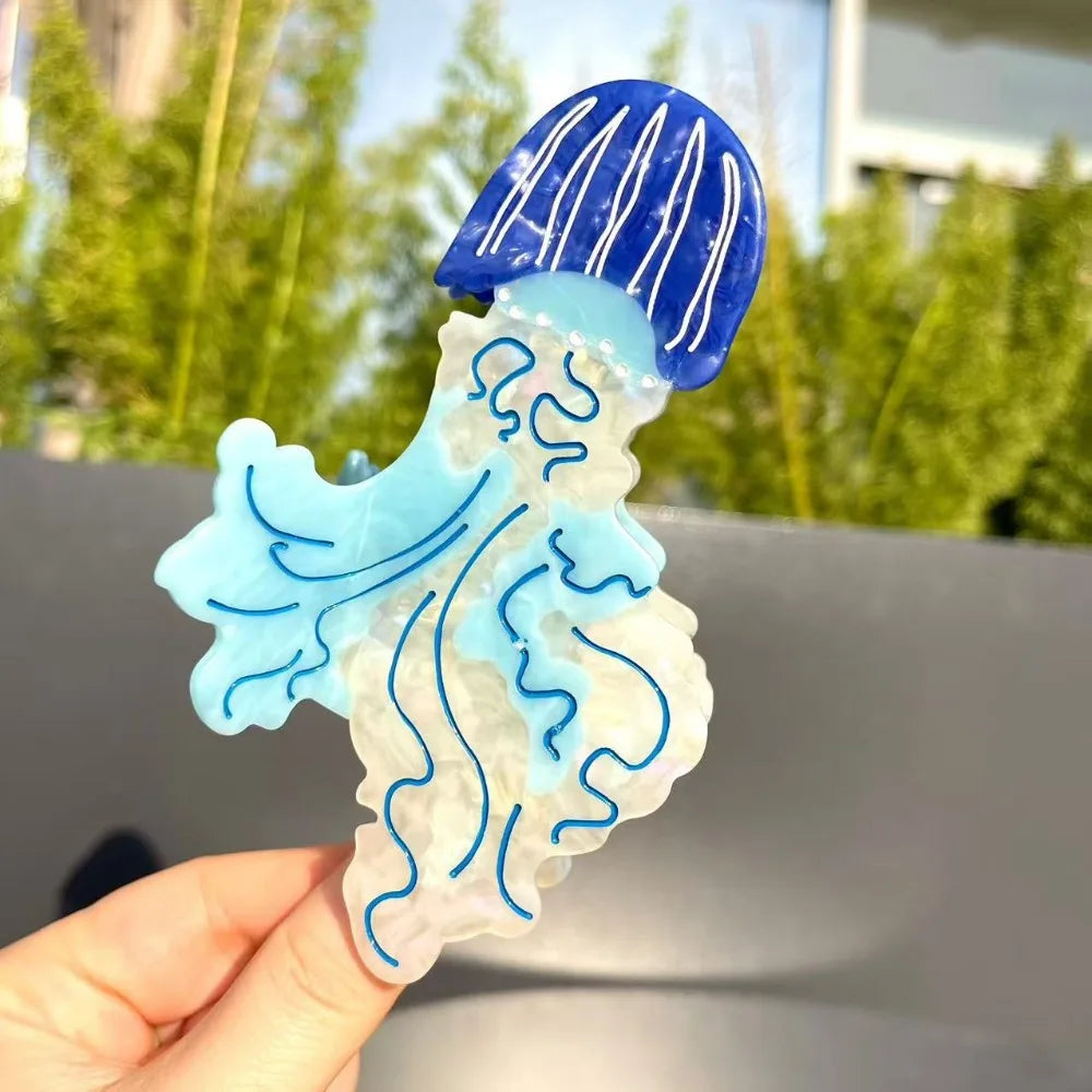 "Isobrynn" Jellyfish Hair Clip