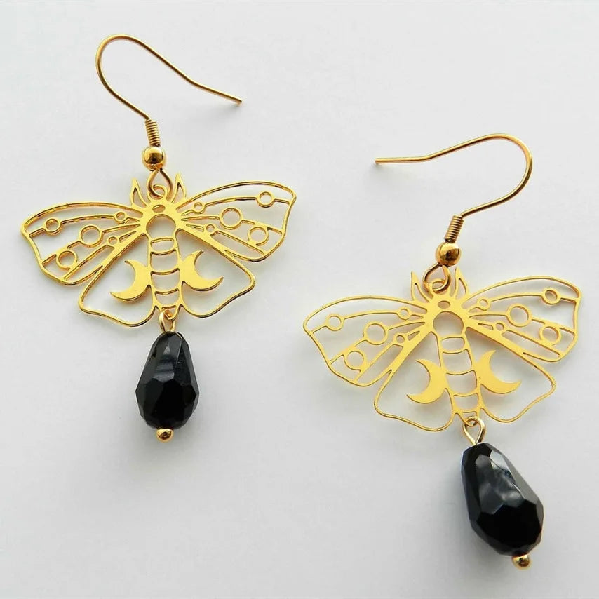 "Luminisse" Moth Earrings Collection