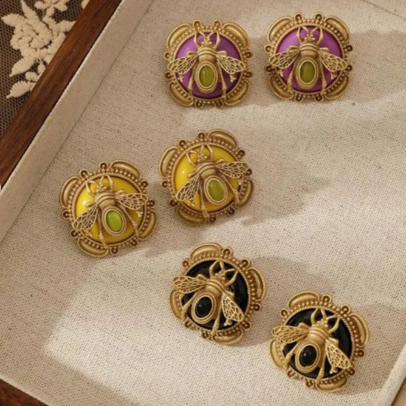 "Seraphinae" Bee Earrings