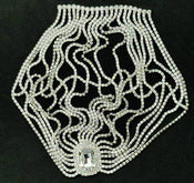 "Pulcheria" Crystal Flapper Headpiece width=100 