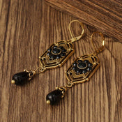 "Aquilisse" Drop Earrings width=100 