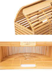 "Bambelina" Bamboo Beach Bag width=100 