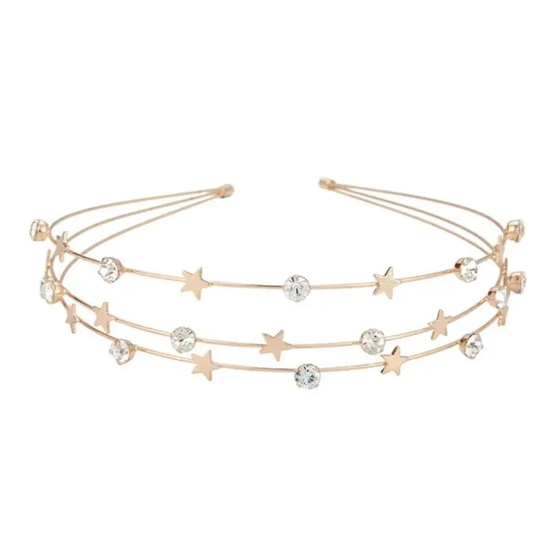 "Ocelira" Moon Star Hairband