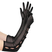 "Thaloura" Classic Long Gloves width=100 