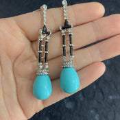 "Bellevarra" Drop Earrings width=100 