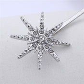 "Aureline" Bridal Hair Barrettes width=100 