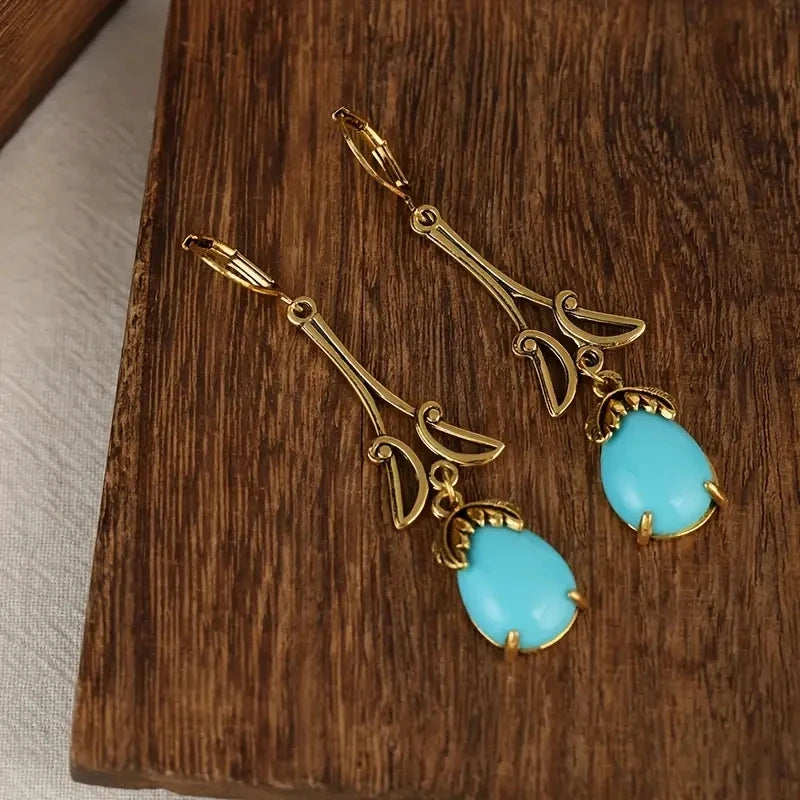 "Thalavira" Drop Earrings