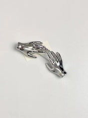 "Andriennea" Metal Hands Brooch width=100 