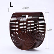 "Bambelina" Bamboo Beach Bag width=100 