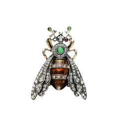 "Melitta" Luxury Bee Brooch