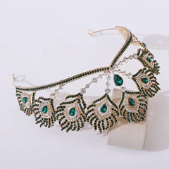 "Marcelline" Rhinestone Tiara