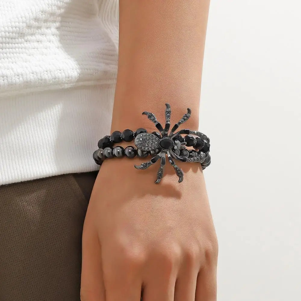 "Nahuette" Spider Beads Bracelet