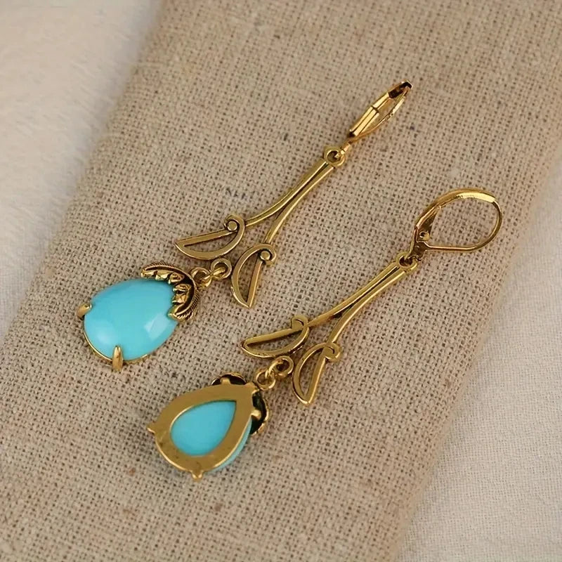 "Thalavira" Drop Earrings